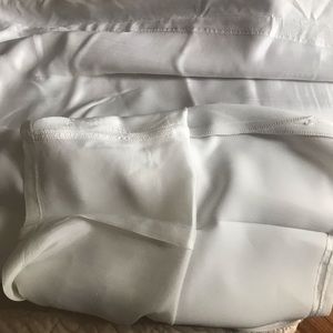 Evelyn &Arthur white wide pants